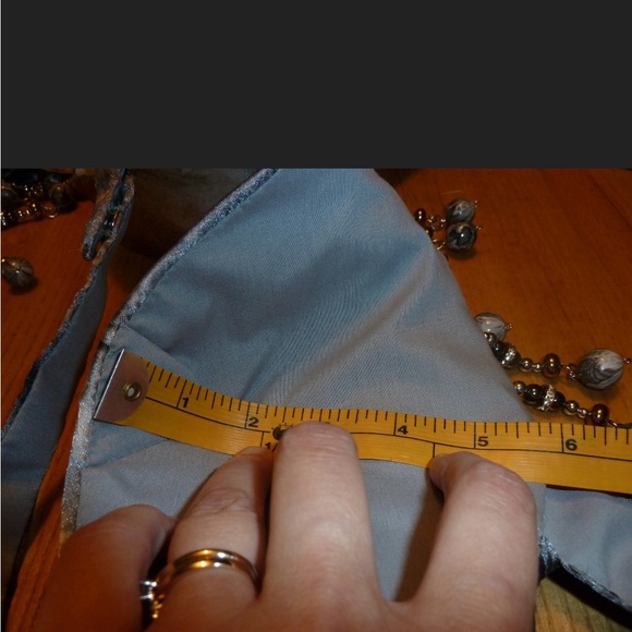 Handmade Belly Dance Costume Set. 34 B. New. Grey and Gold Marble - Picture 9 of 9